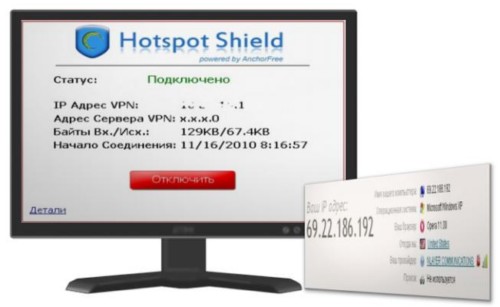 Hotspot Shield 1.54 Rus