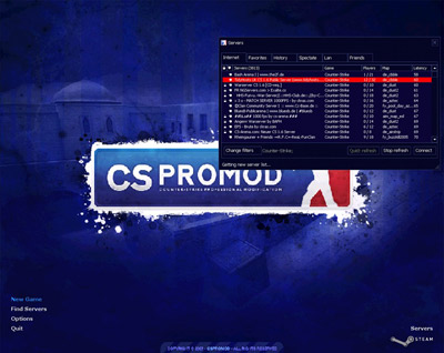 CSPROMOD GUI
